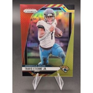2024 Panini Prizm Travis Etienne Jr. #130 Red & Yellow Prizm /44 Jaguars